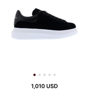 Black Alexander McQueen Sneakers